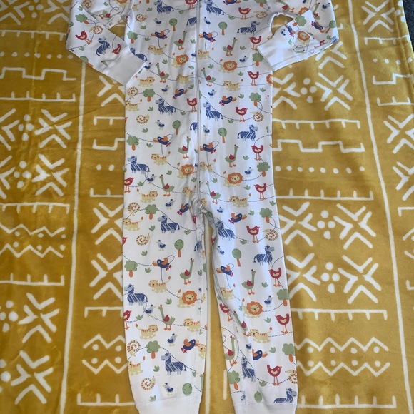 Hanna Andersson full zip cotton Pj’s size 90/ 3T. UNISEX - Picture 3 of 11